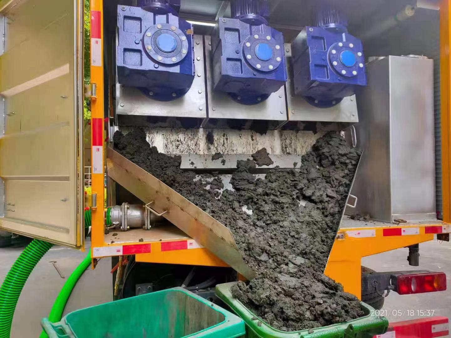 南开化粪池清掏城市维护站-泥浆净化干湿分离处理